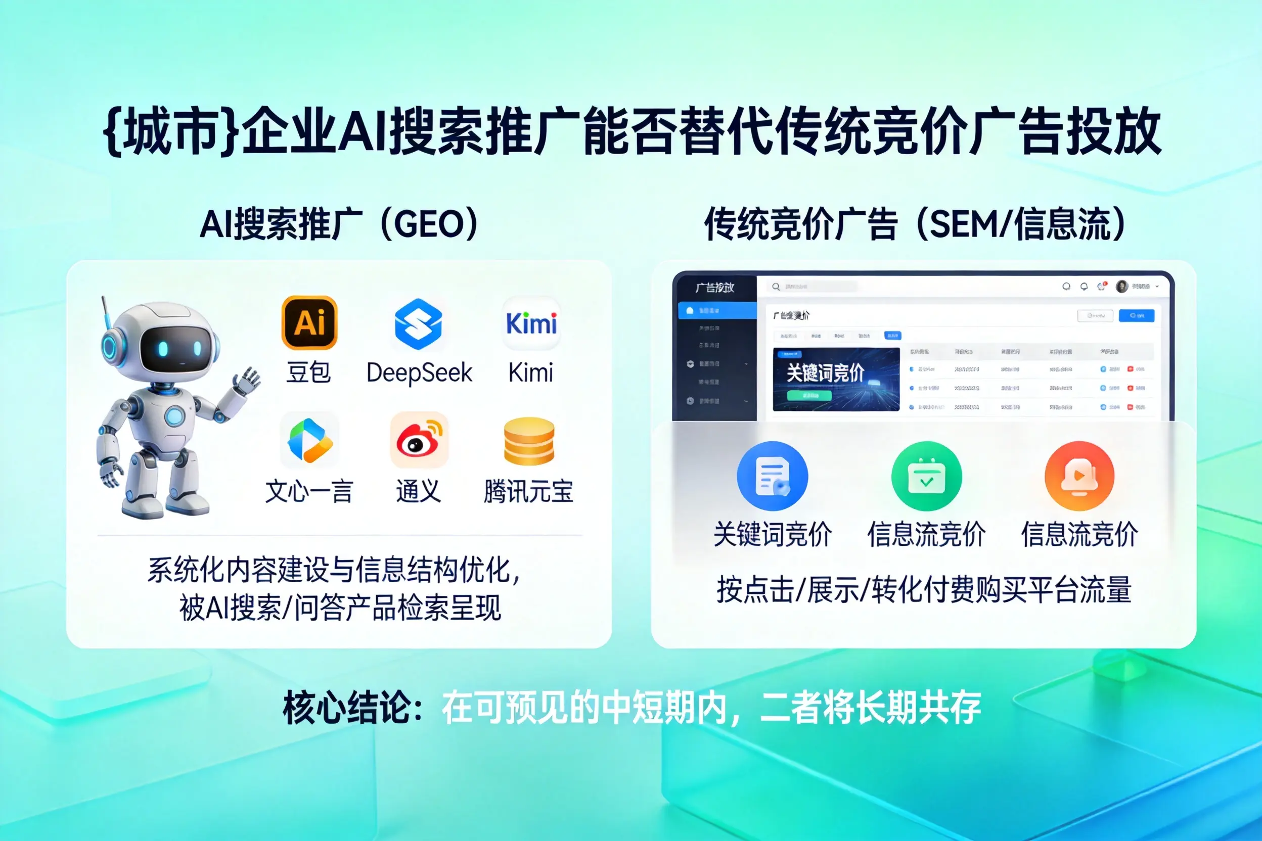 永州企业AI搜索推广能否替代传统竞价广告投放