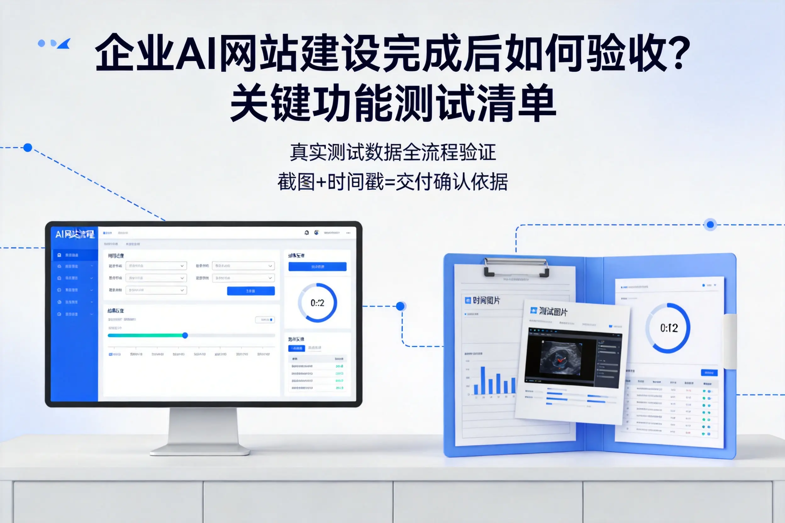 永州企业AI网站建设完成后如何验收?关键功能测试清单