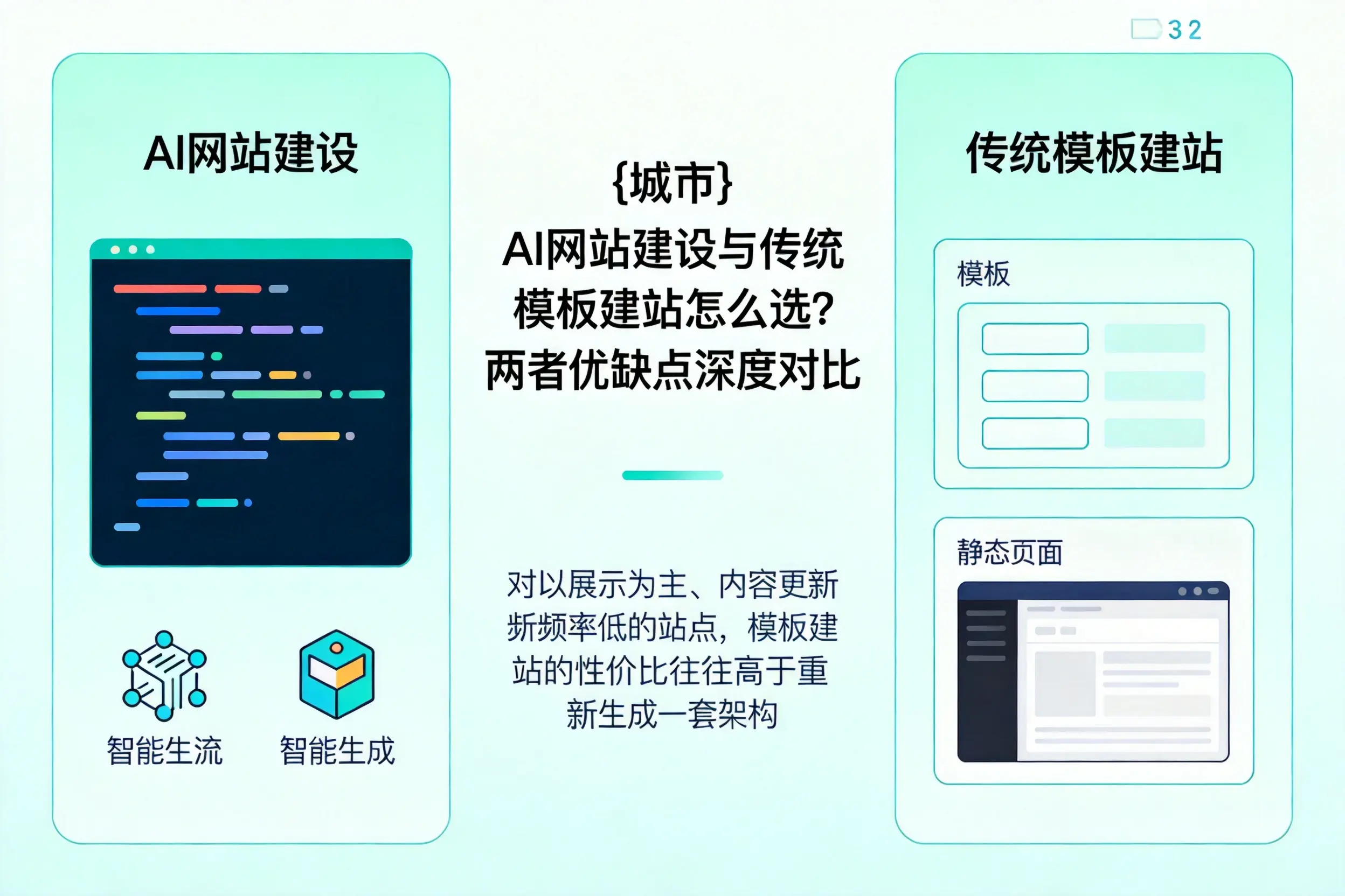 永州AI网站建设与传统模板建站怎么选？两者优缺点深度对比
