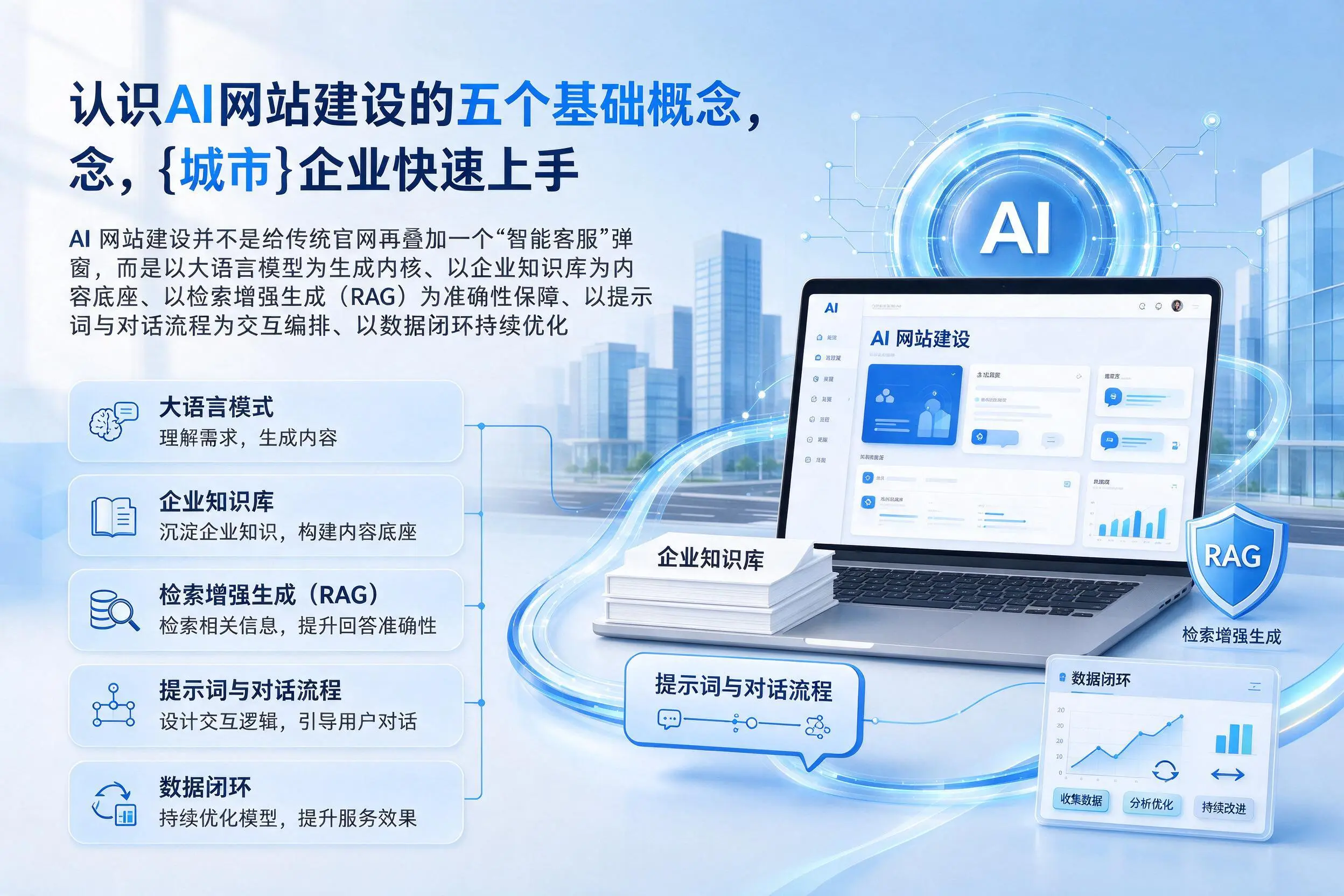 认识AI网站建设的五个基础概念,永州企业快速上手