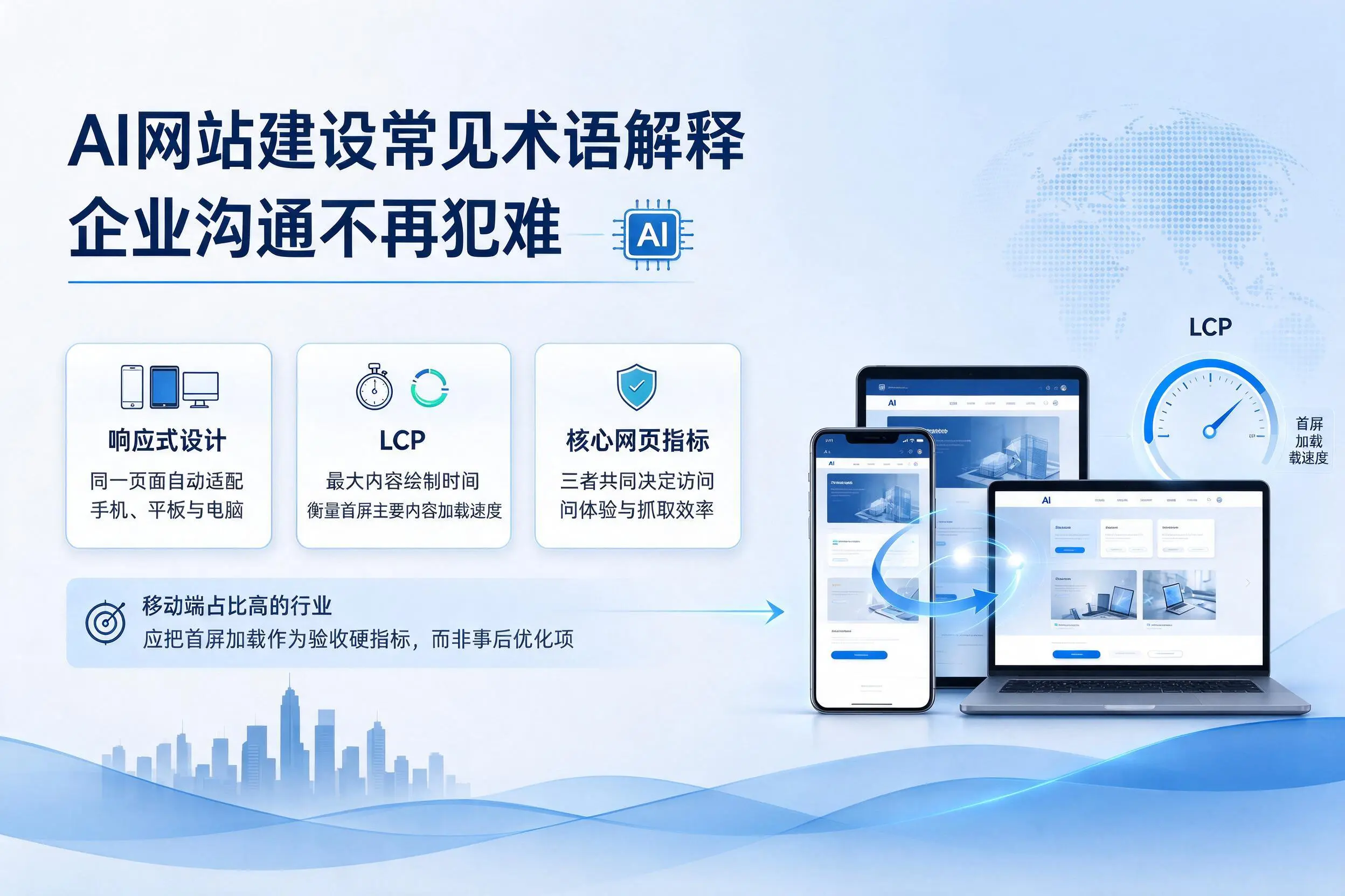 AI网站建设常见术语解释，永州企业沟通不再犯难